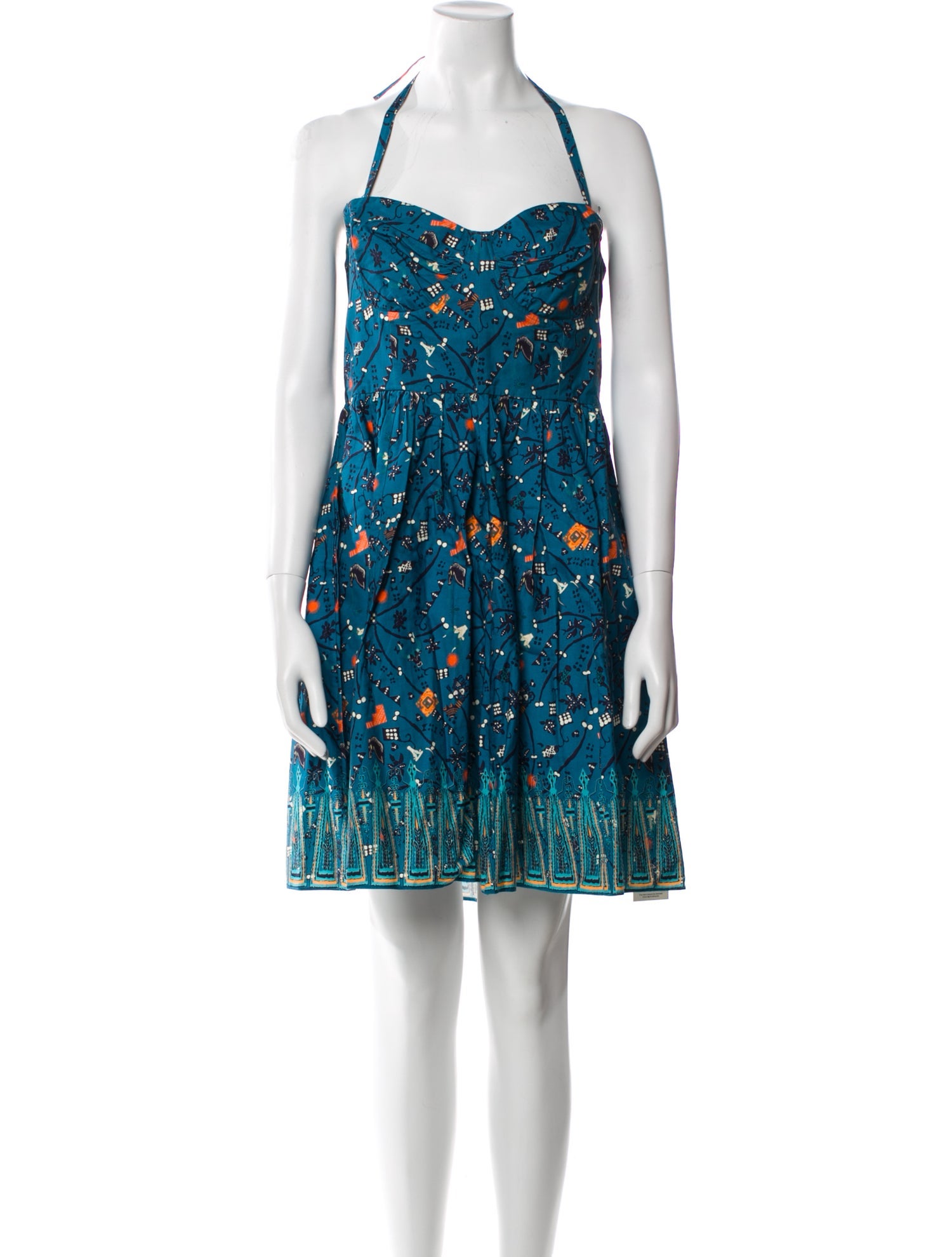 Emporio Sireneuse Printed Mini Dress