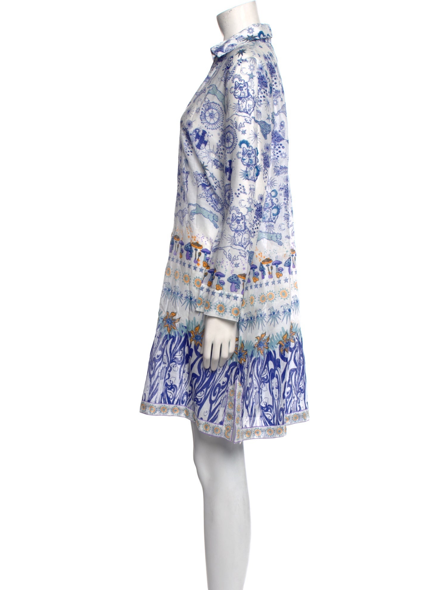 Emporio Sireneuse Printed Midi Length Dress