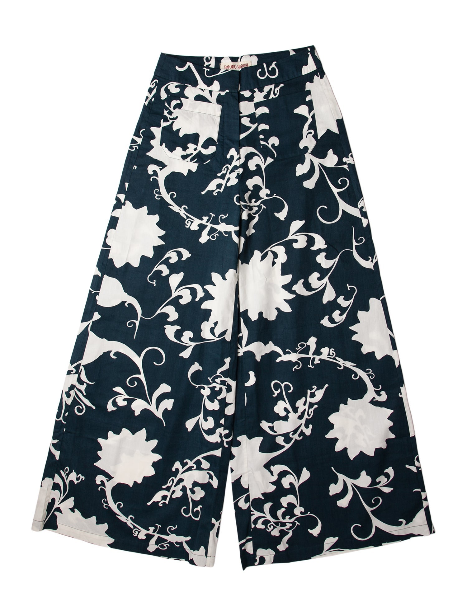 Emporio Sireneuse Printed Wide Leg Pants