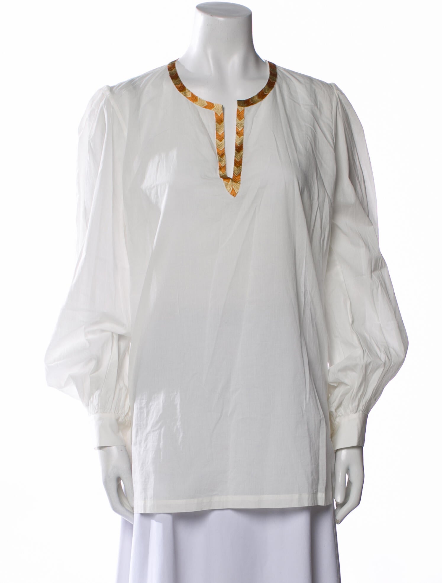 Emporio Sireneuse V-Neck Three-Quarter Sleeve Tunic