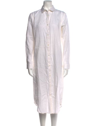 Emporio Sireneuse Linen Midi Length Dress