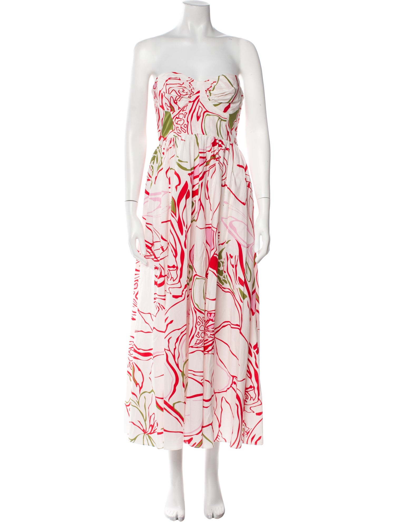 Emporio Sireneuse Printed Long Dress w/ Tags
