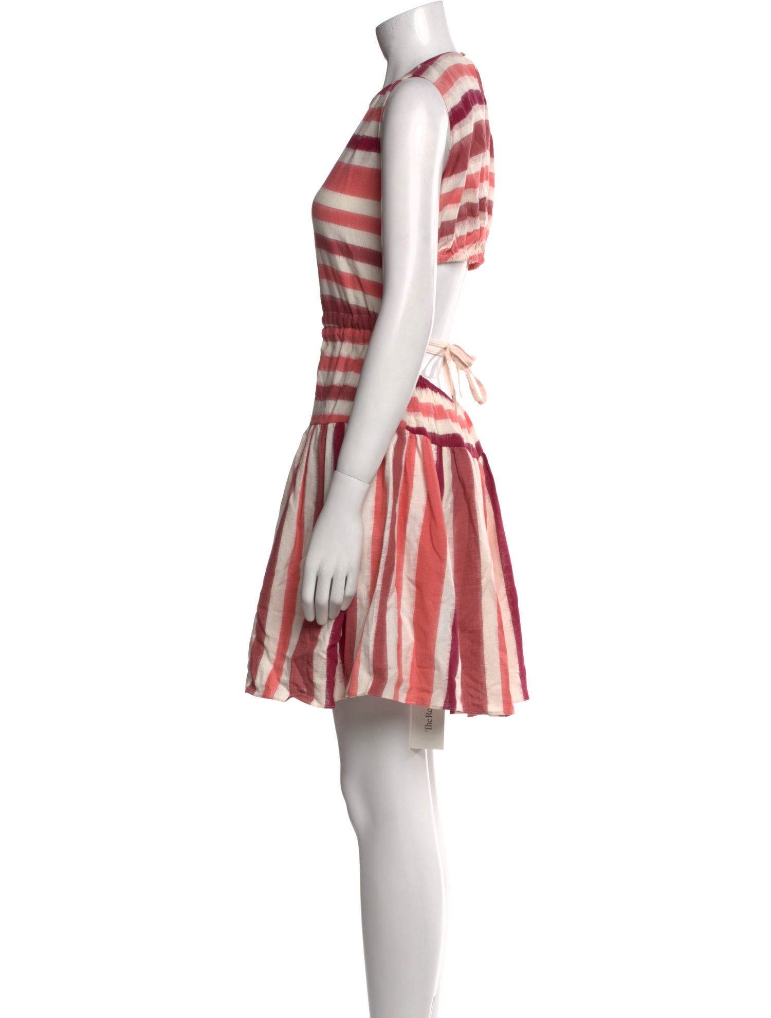 Emporio Sireneuse Striped Mini Dress
