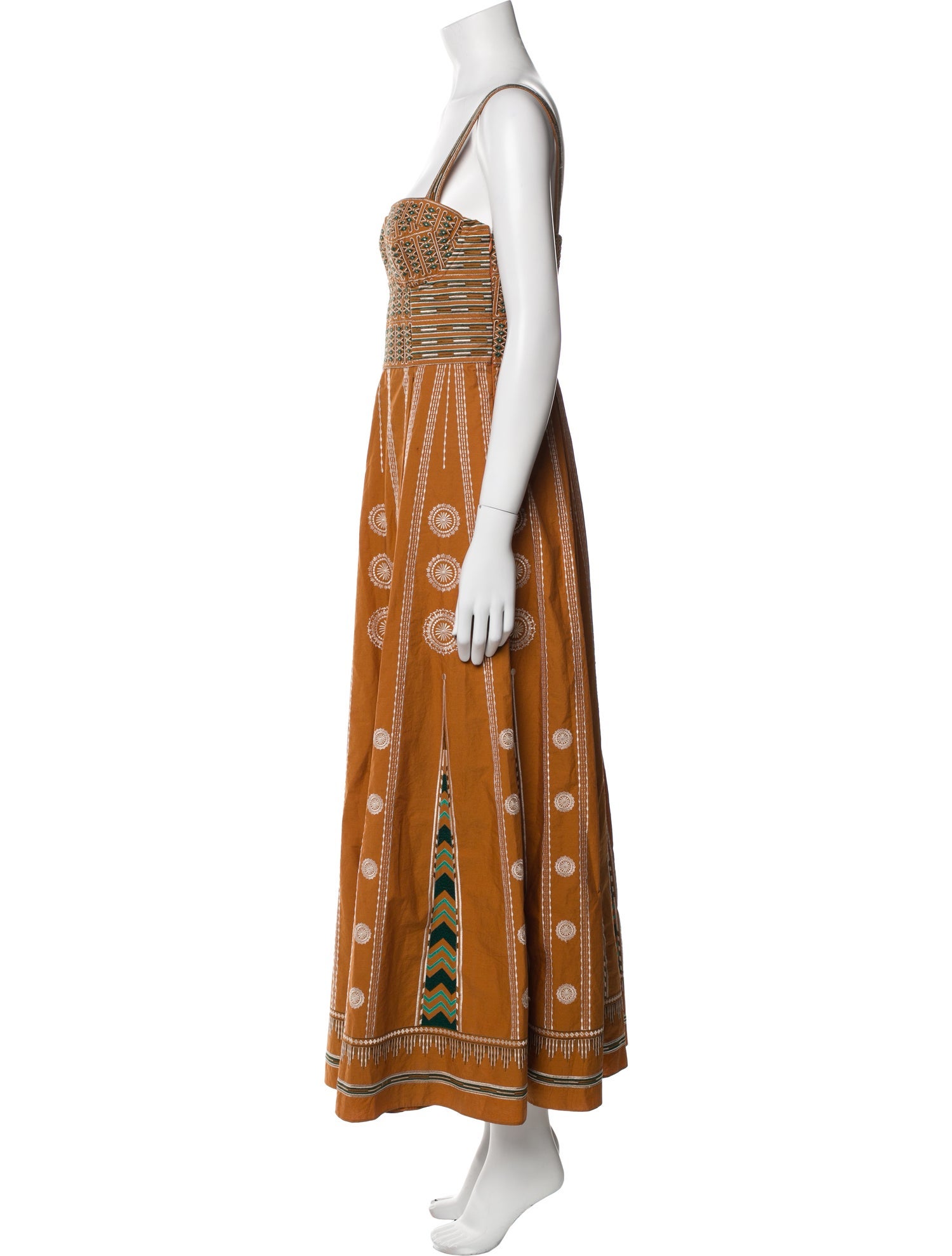 Emporio Sireneuse Printed Long Dress w/ Tags