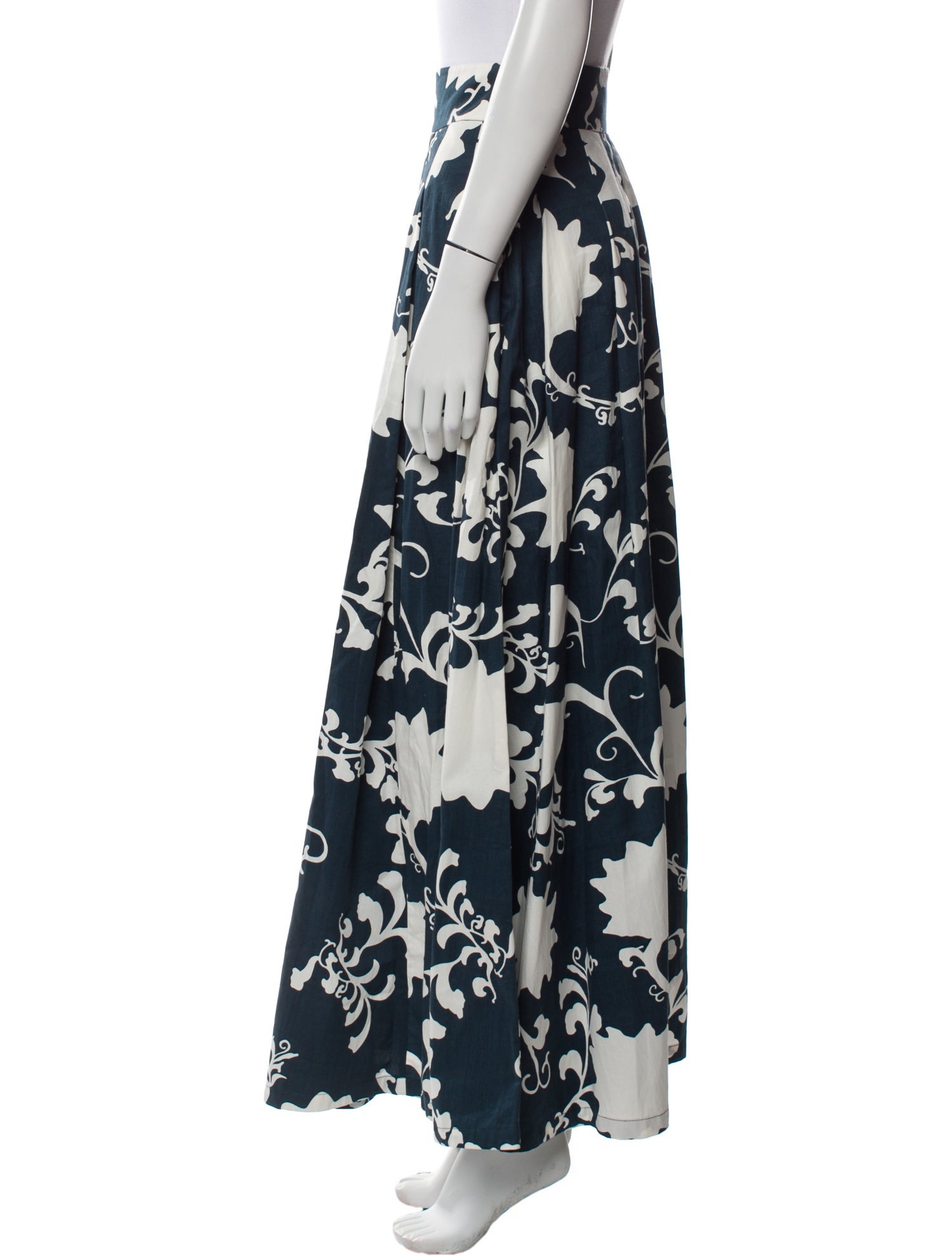 Emporio Sireneuse Floral Print Long Skirt w/ Tags