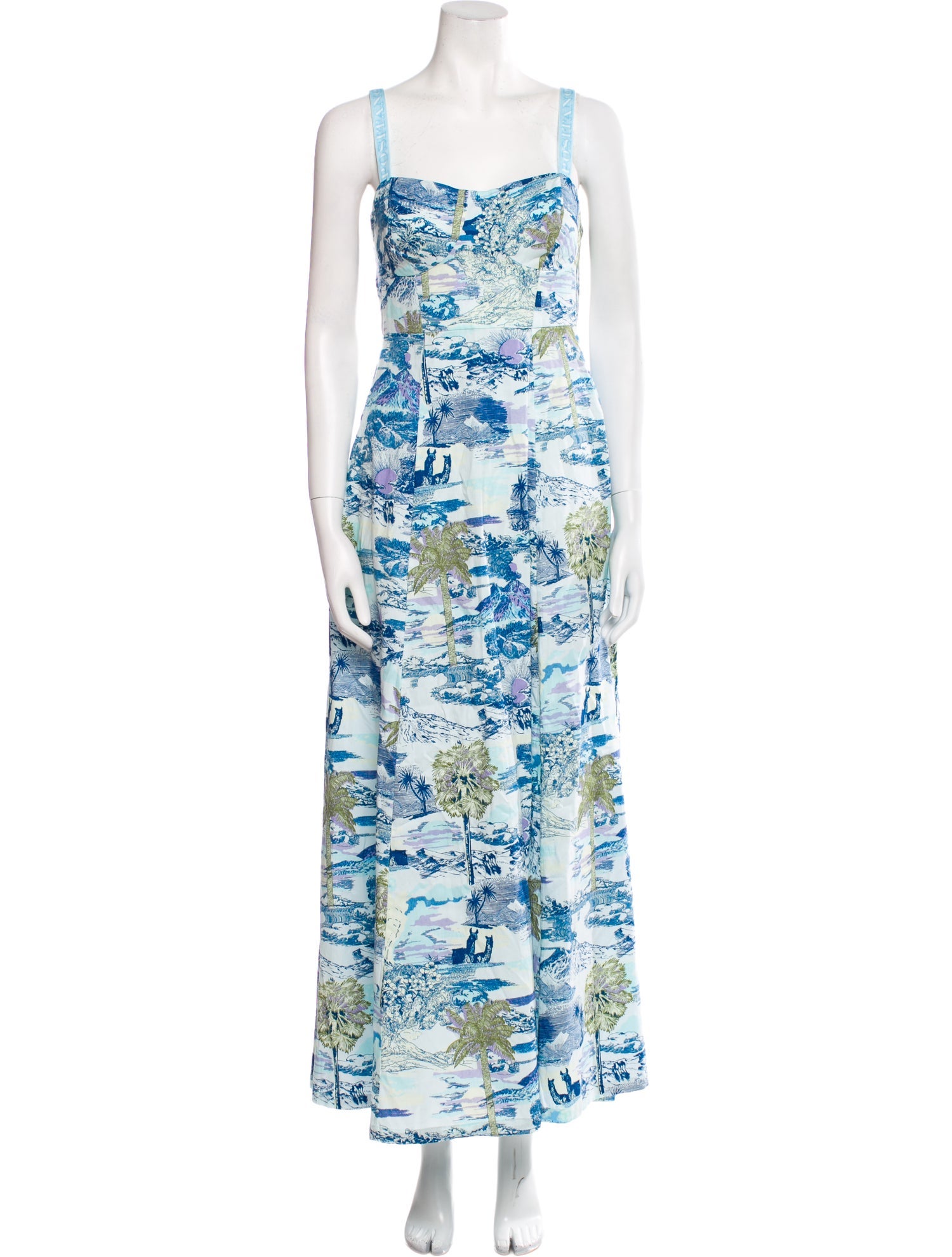 Emporio Sireneuse Floral Print Long Dress