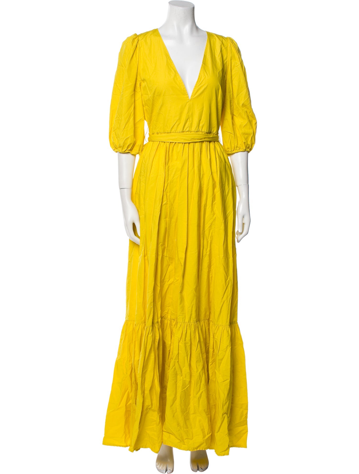 Emporio Sireneuse V-Neck Long Dress