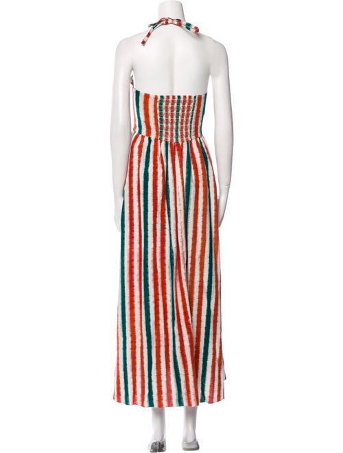 Emporio Sireneuse Striped Midi Length Dress
