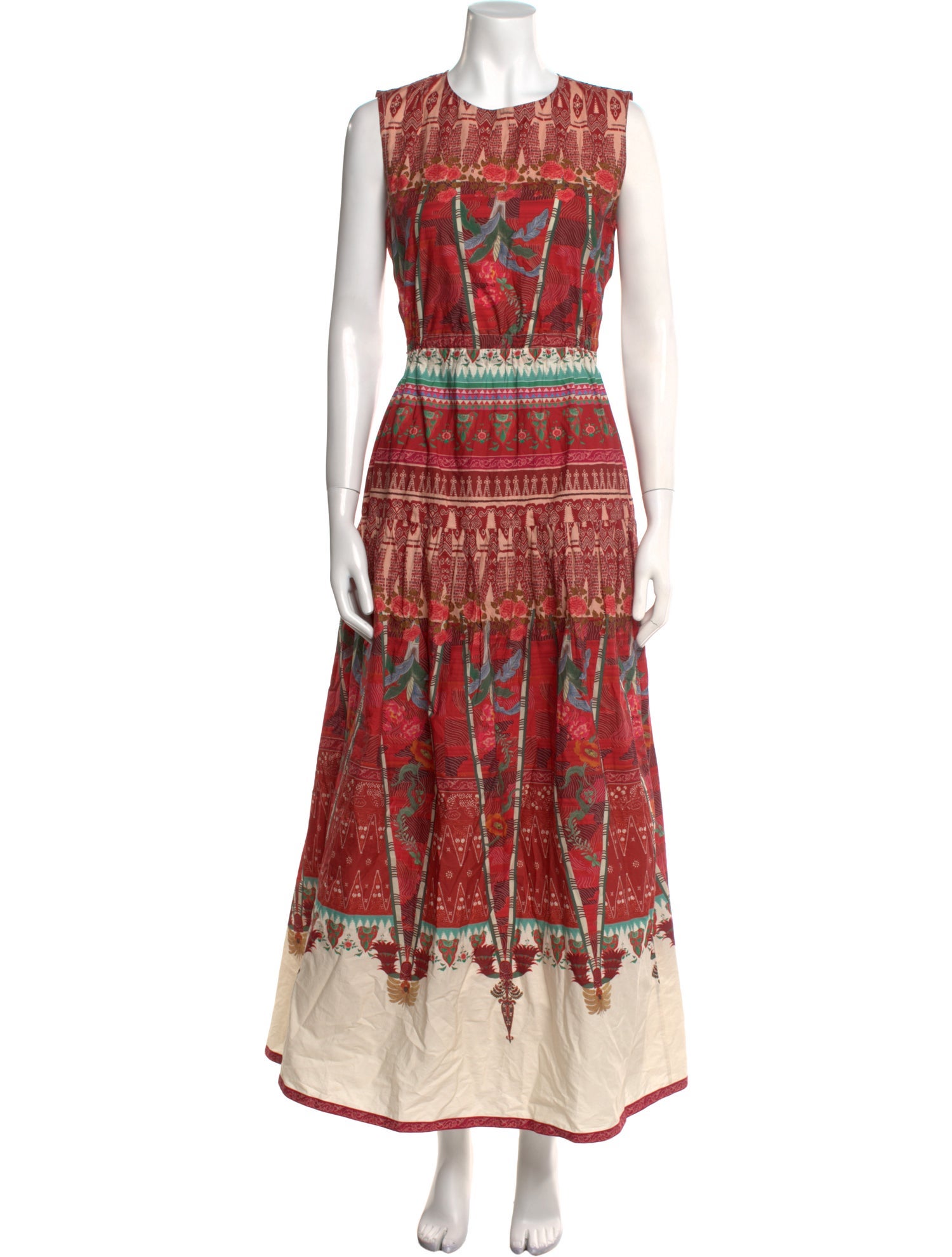 Emporio Sireneuse Printed Long Dress