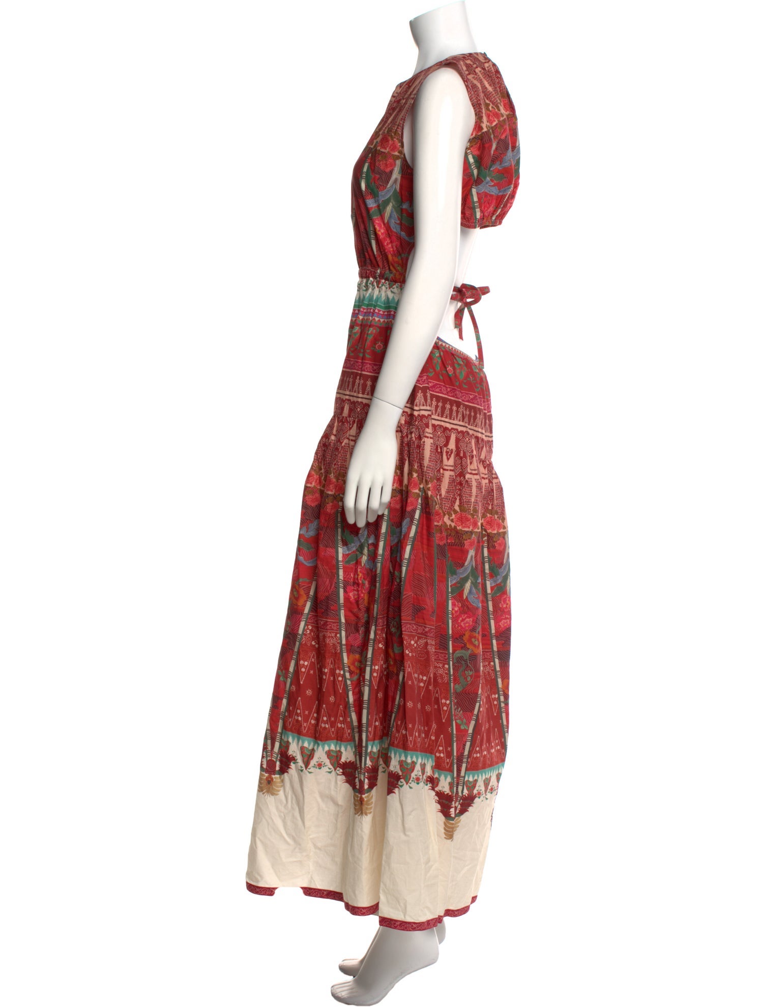 Emporio Sireneuse Printed Long Dress