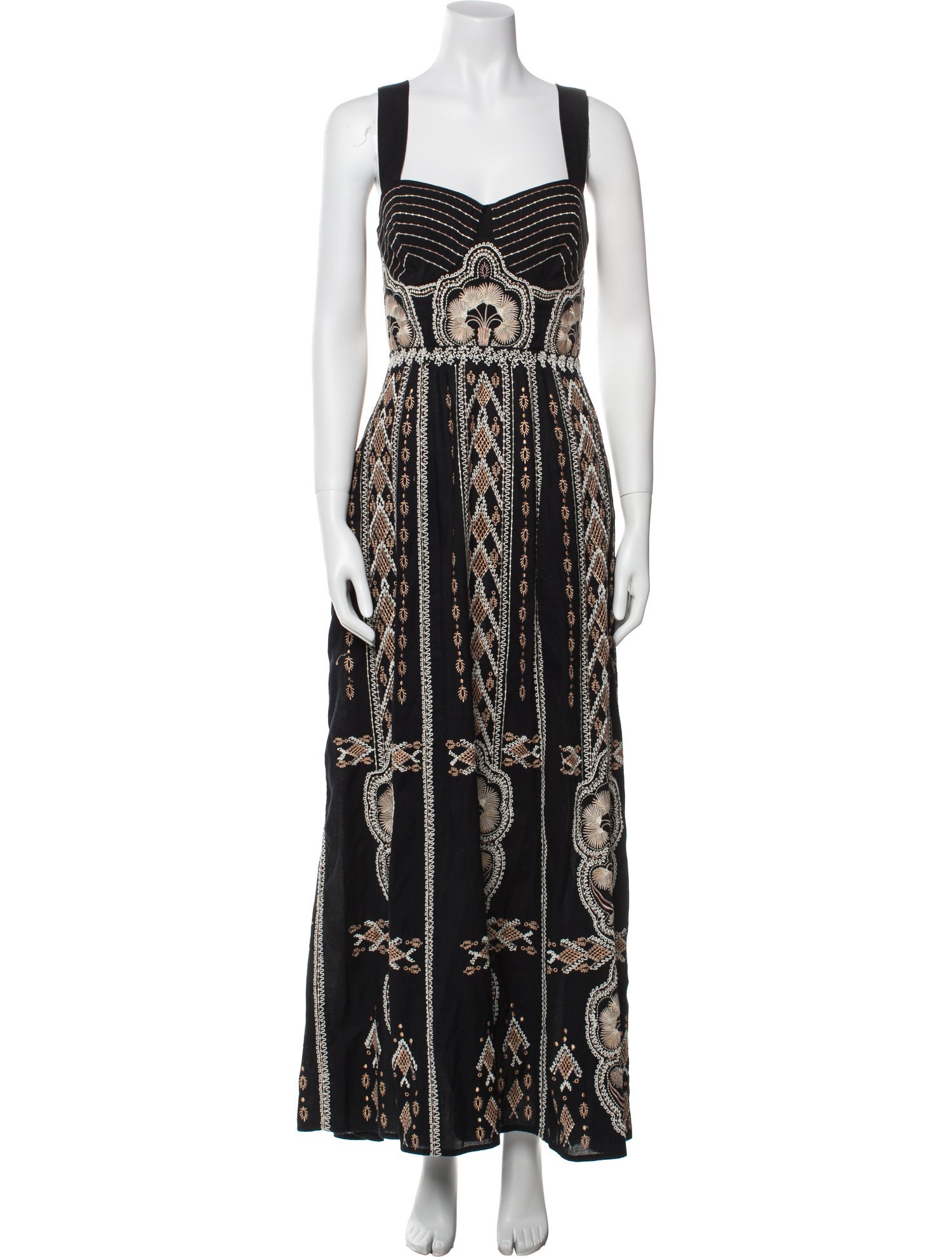 Emporio Sireneuse Linen Long Dress