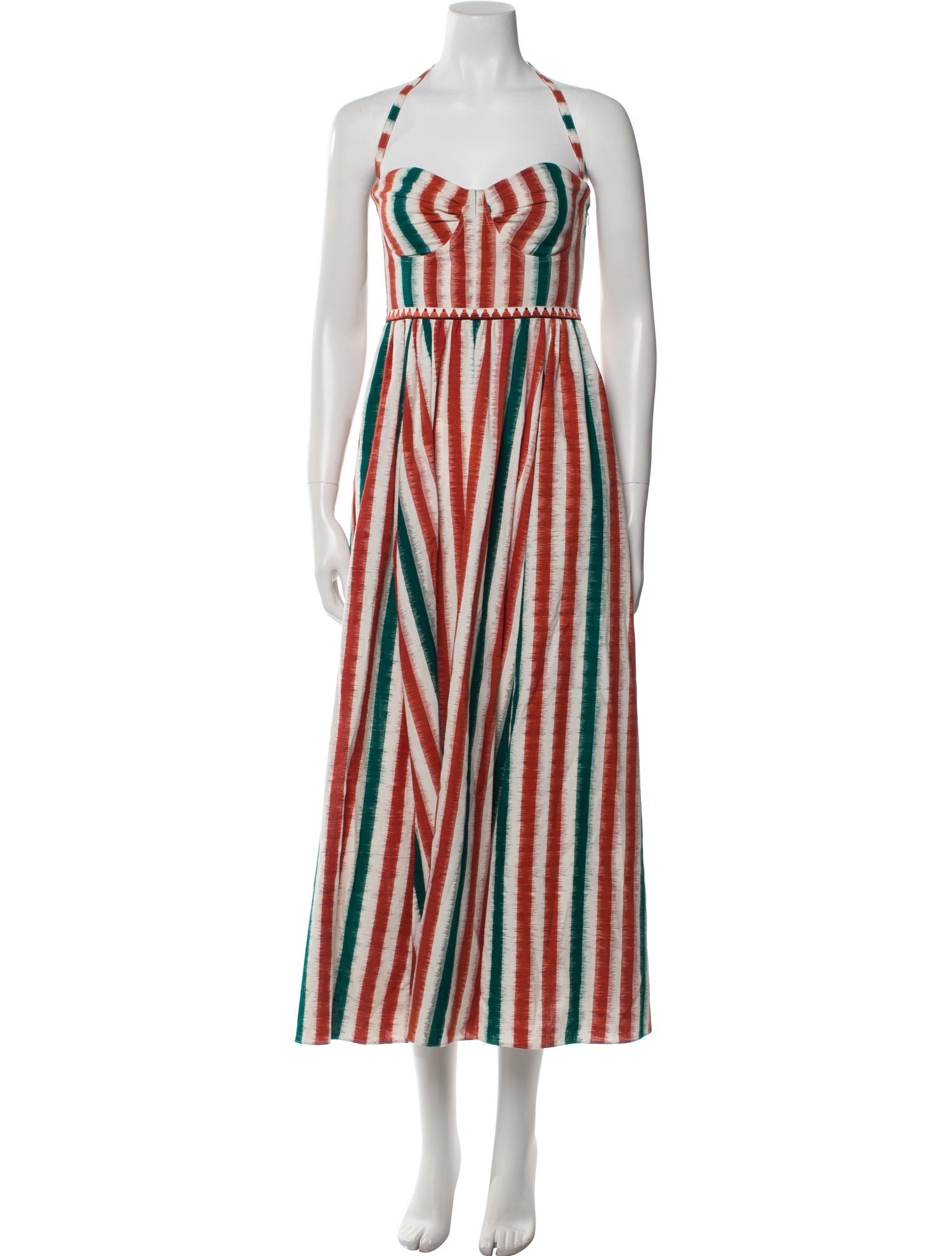 Emporio Sireneuse Striped Long Dress