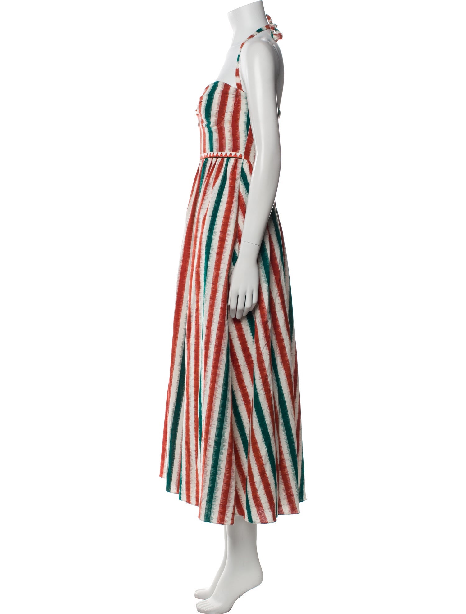 Emporio Sireneuse Striped Long Dress