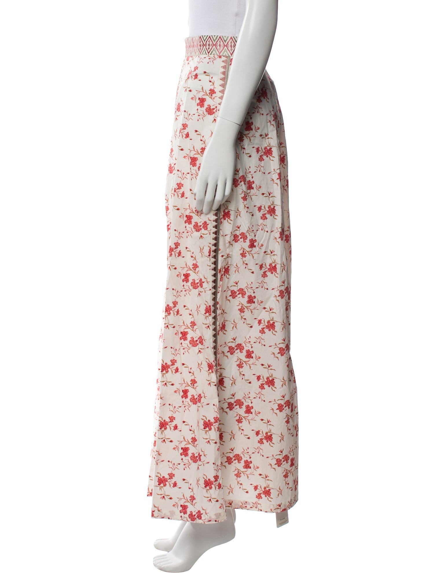 Emporio Sireneuse Floral Print Long Skirt