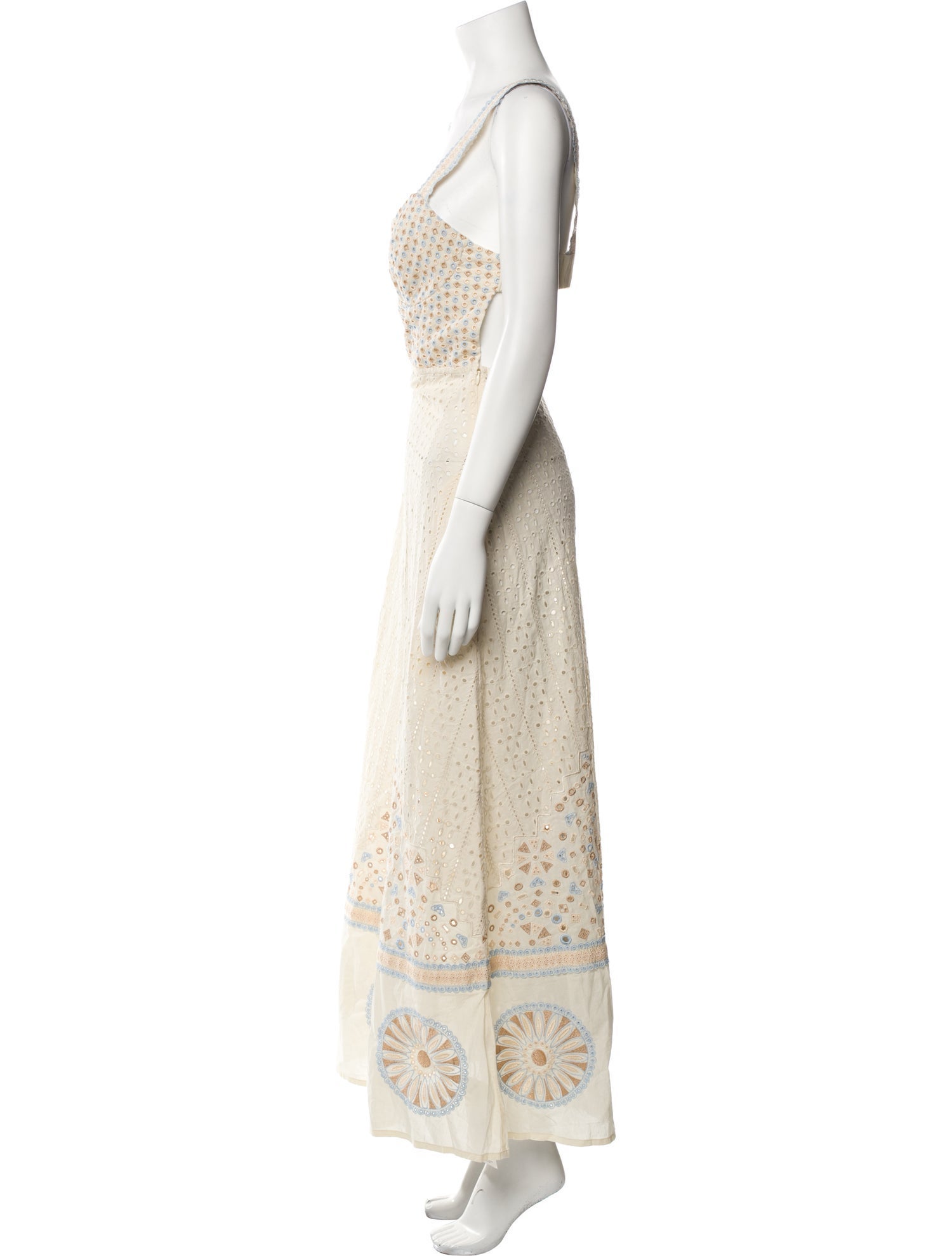 Emporio Sireneuse Printed Long Dress