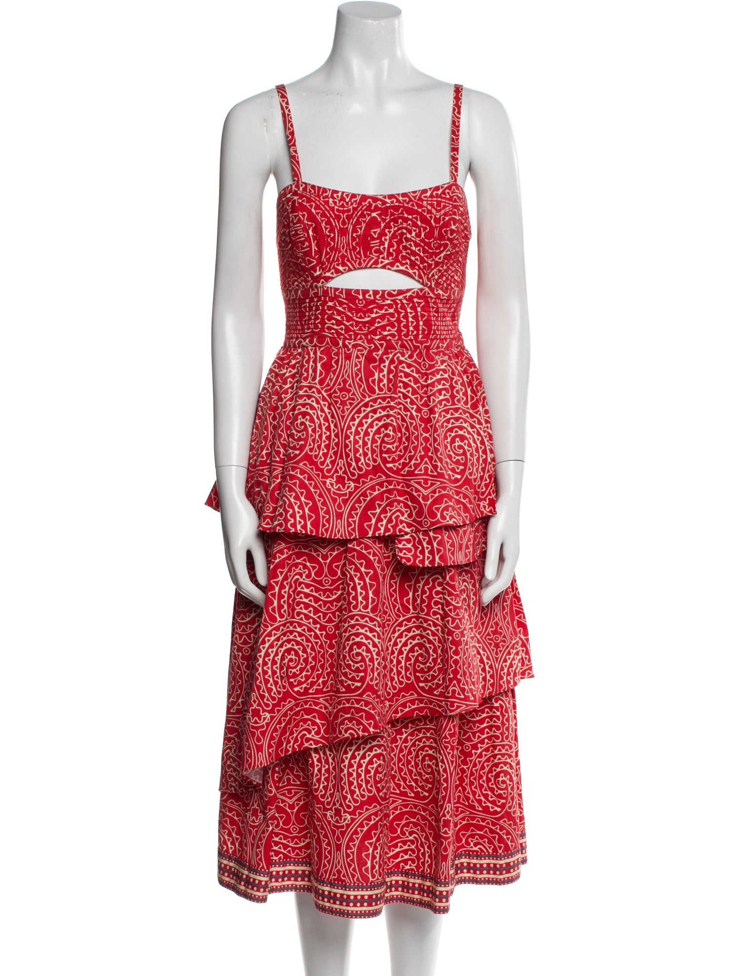 Emporio Sireneuse Printed Midi Length Dress