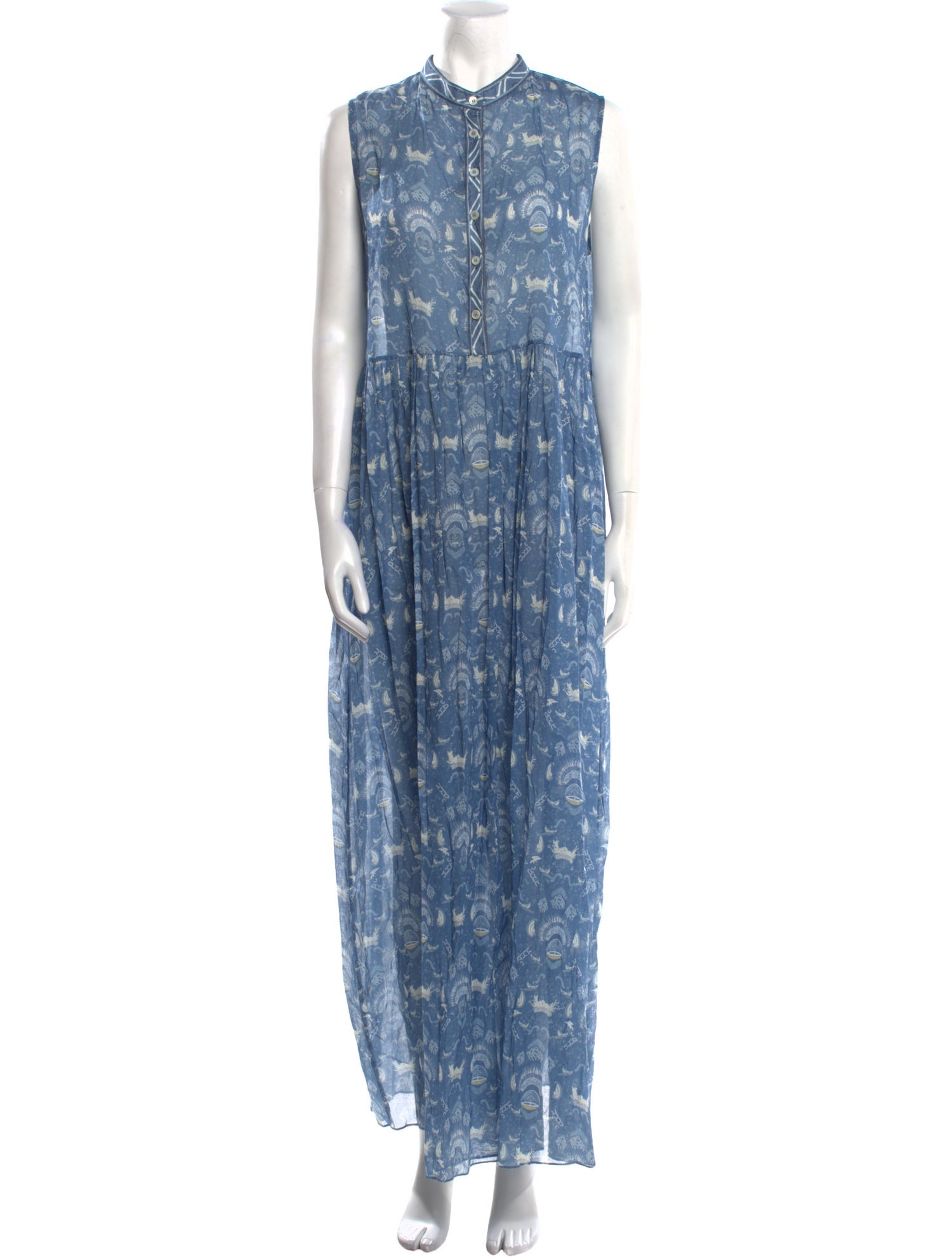 Emporio Sireneuse Tie-Dye Print Long Dress w/ Tags