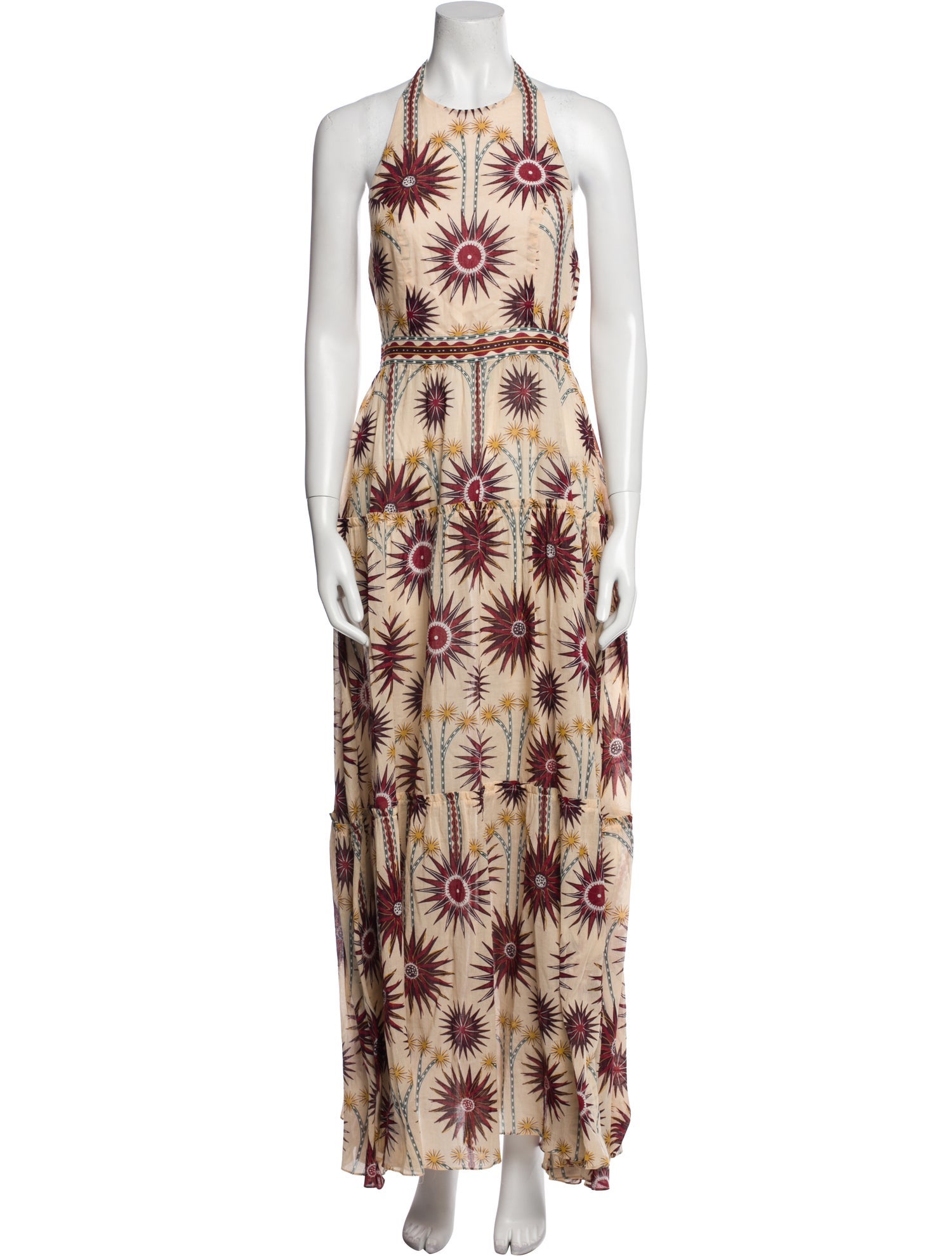Emporio Sireneuse Printed Long Dress