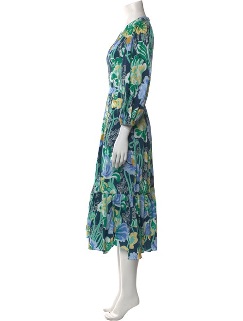 Emporio Sireneuse Printed Midi Length Dress