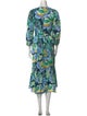 Emporio Sireneuse Printed Midi Length Dress