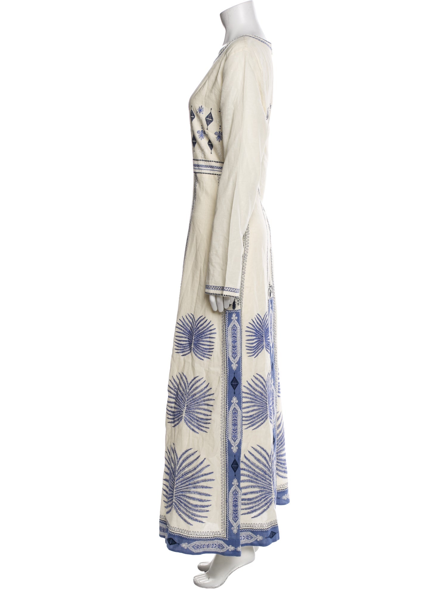 Emporio Sireneuse Linen Long Dress