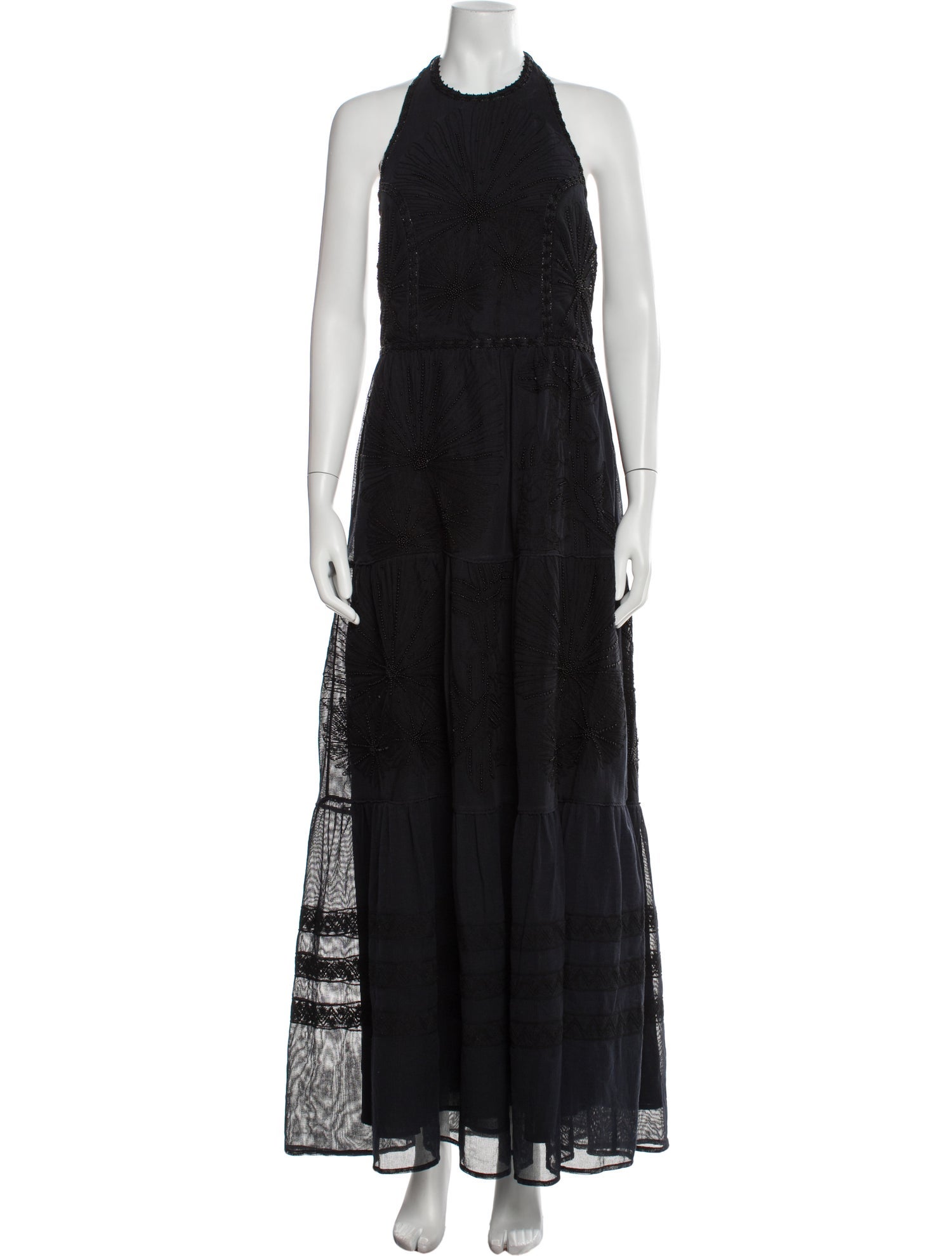 Emporio Sireneuse Halterneck Long Dress w/ Tags