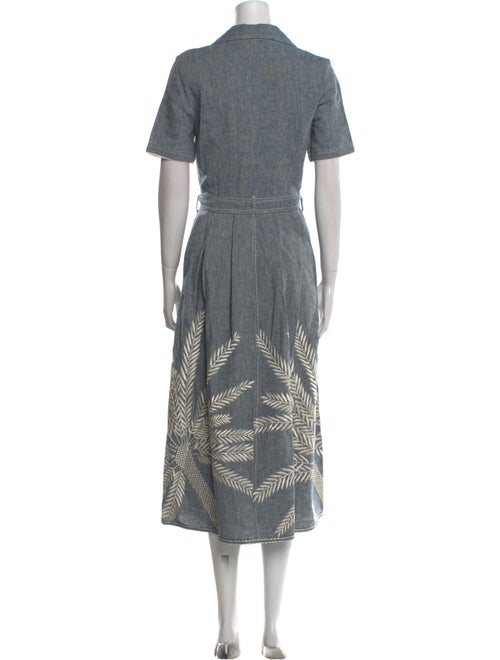 Emporio Sireneuse Linen Long Dress