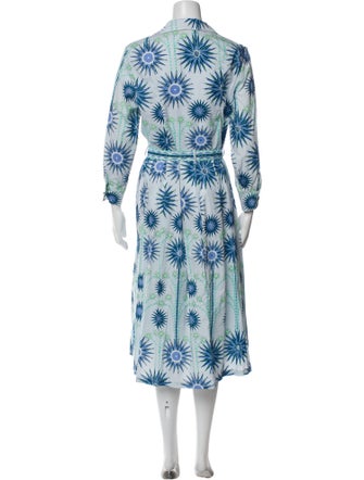 Emporio Sireneuse Floral Print Midi Length Dress