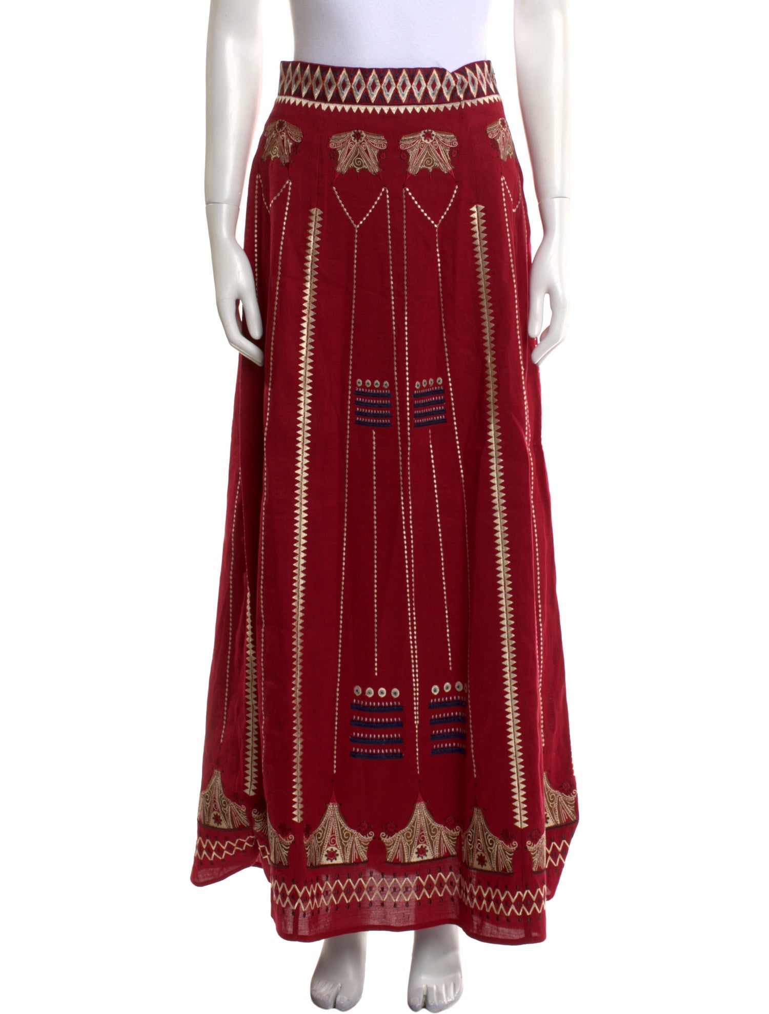 Emporio Sireneuse Linen Long Skirt w/ Tags