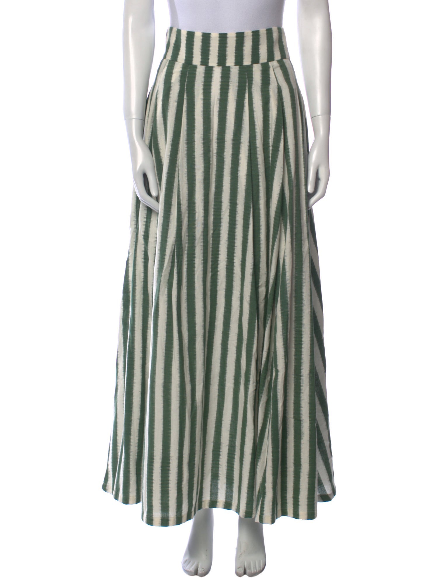 Emporio Sireneuse Striped Long Skirt