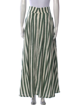 Emporio Sireneuse Striped Long Skirt