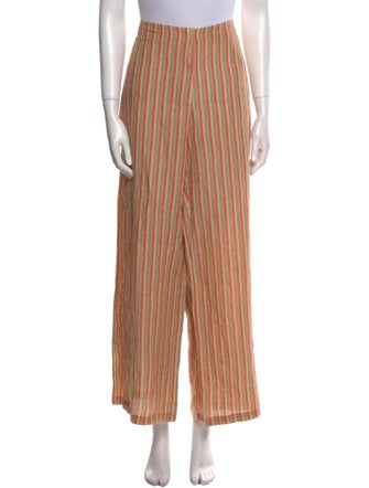 Emporio Sireneuse Linen Wide Leg Pants