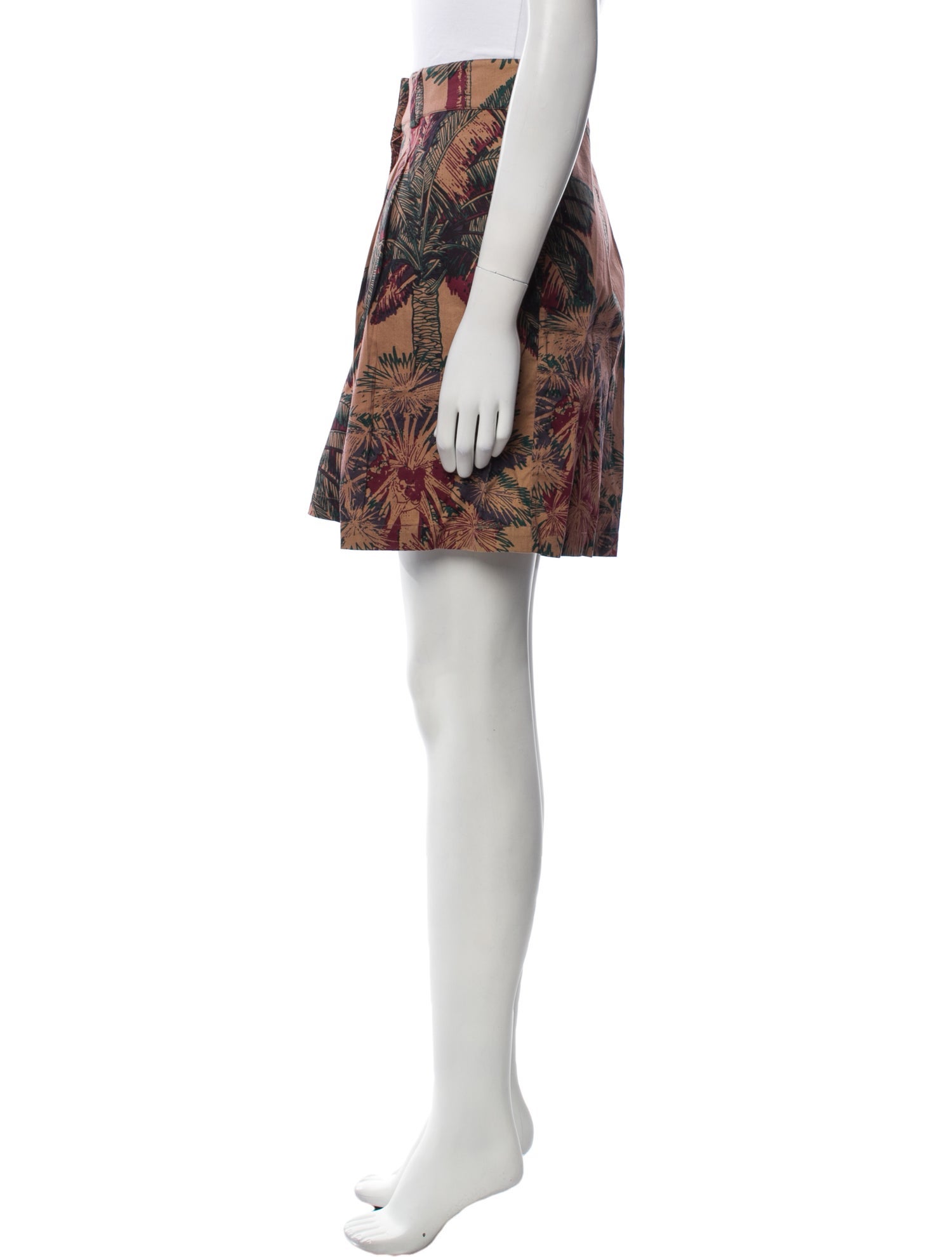 Emporio Sireneuse Floral Print Knee-Length Shorts