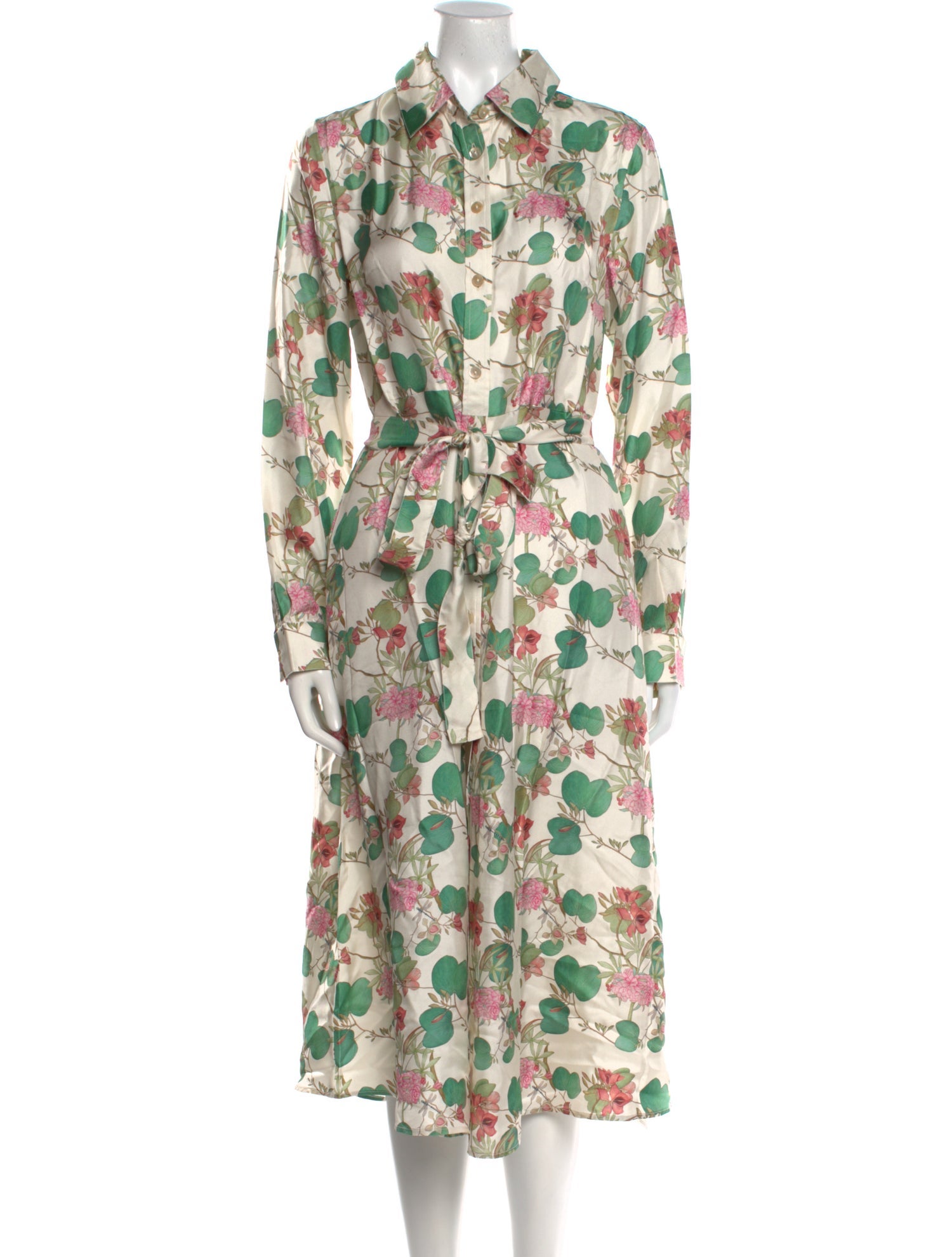 Emporio Sireneuse Silk Midi Length Dress w/ Tags