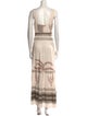 Emporio Sireneuse Printed Long Dress