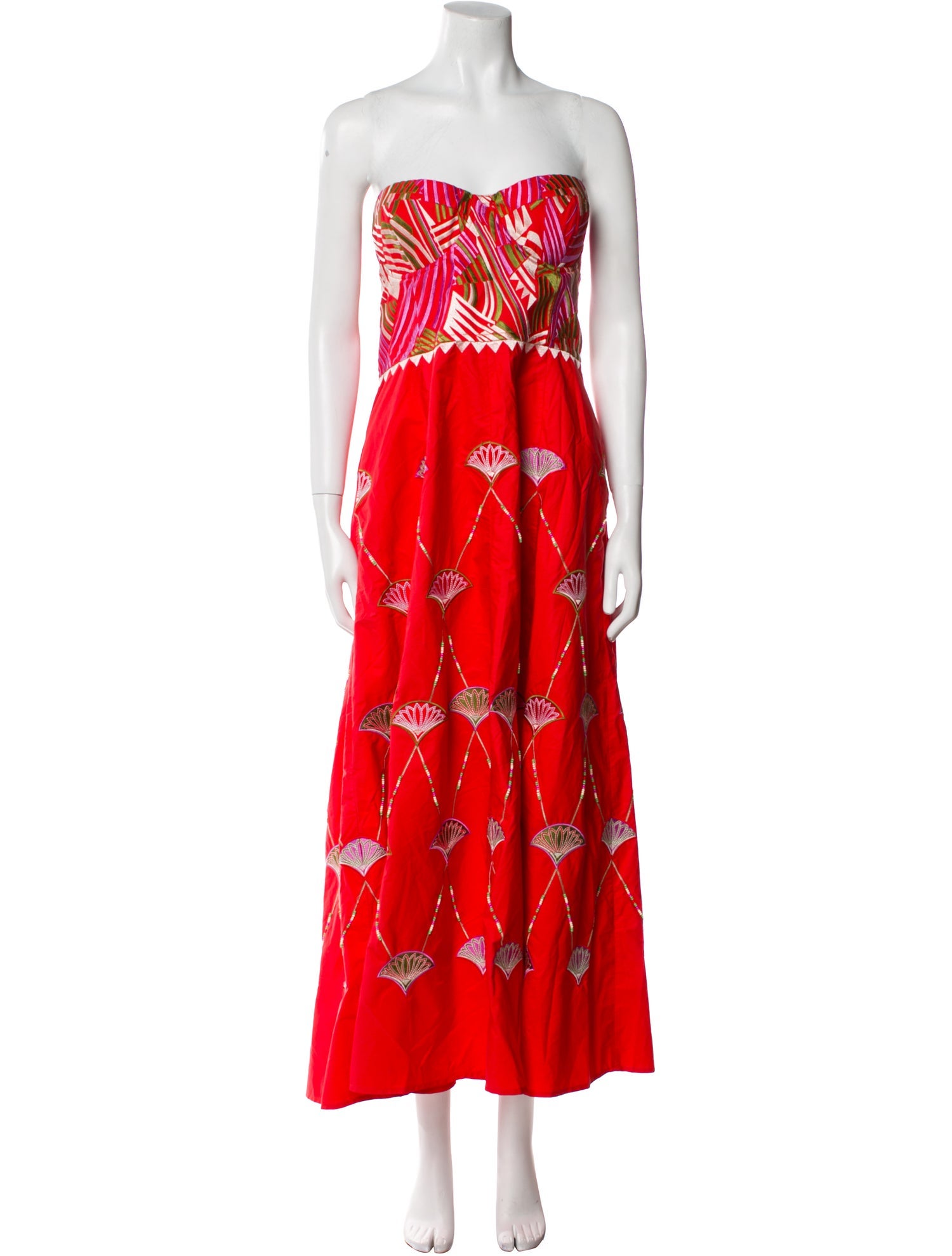 Emporio Sireneuse Printed Midi Length Dress