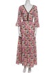 Emporio Sireneuse Printed Long Dress