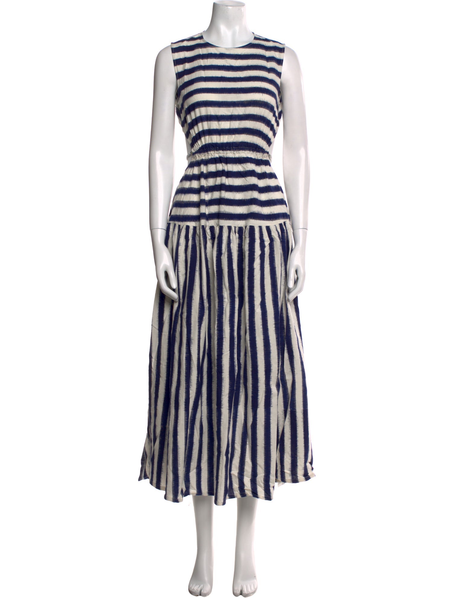 Emporio Sireneuse Striped Long Dress