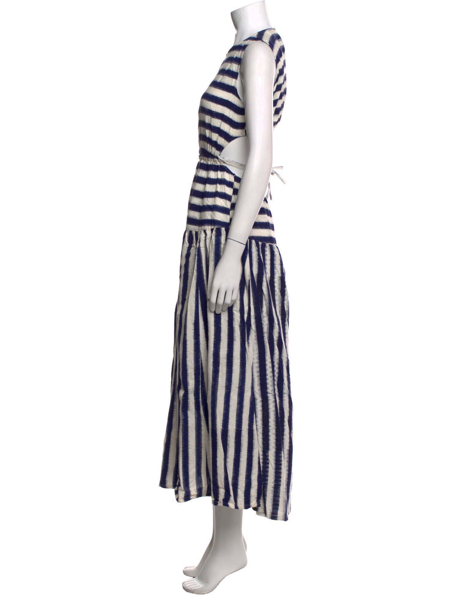 Emporio Sireneuse Striped Long Dress