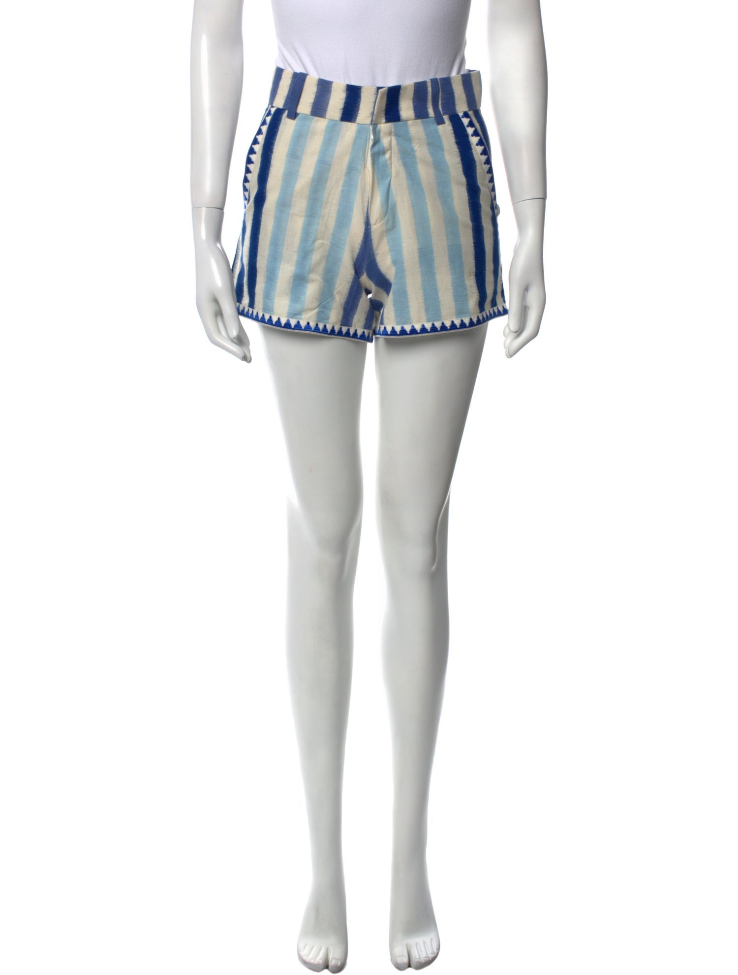 Emporio Sireneuse Striped Mini Shorts w/ Tags