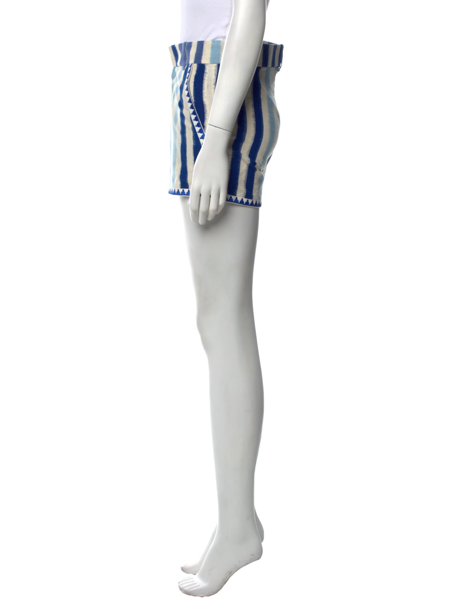 Emporio Sireneuse Striped Mini Shorts w/ Tags