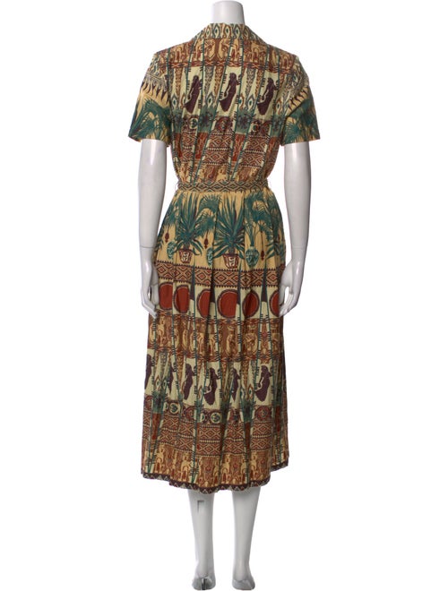 Emporio Sireneuse Printed Midi Length Dress