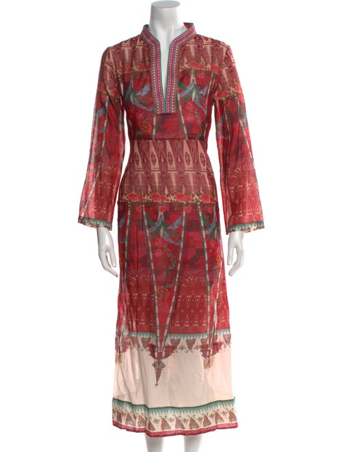 Emporio Sireneuse Floral Print Long Dress