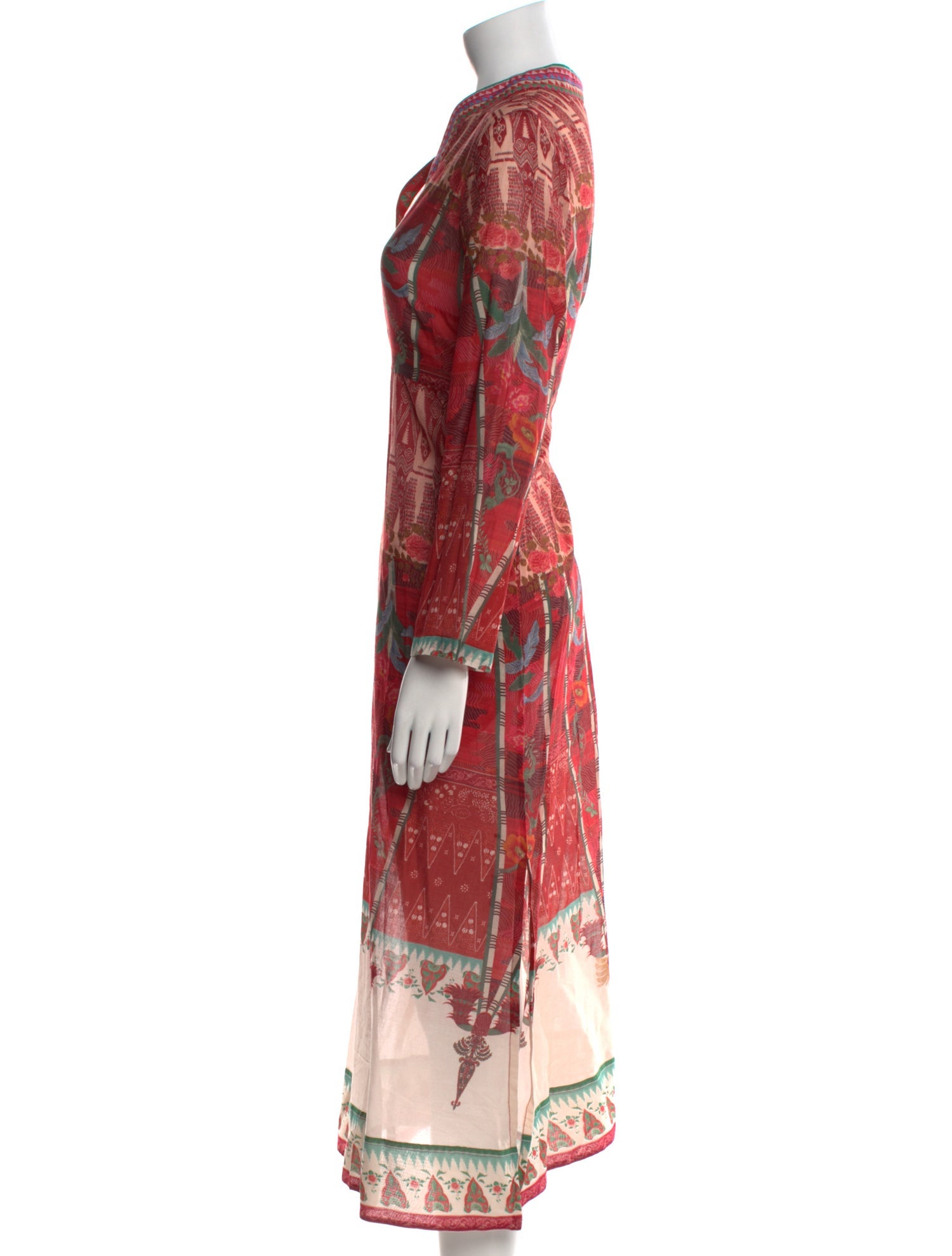 Emporio Sireneuse Floral Print Long Dress