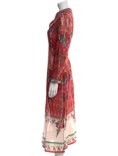 Emporio Sireneuse Floral Print Long Dress