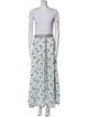 Emporio Sireneuse Floral Print Embroidered Accent Skirt Set