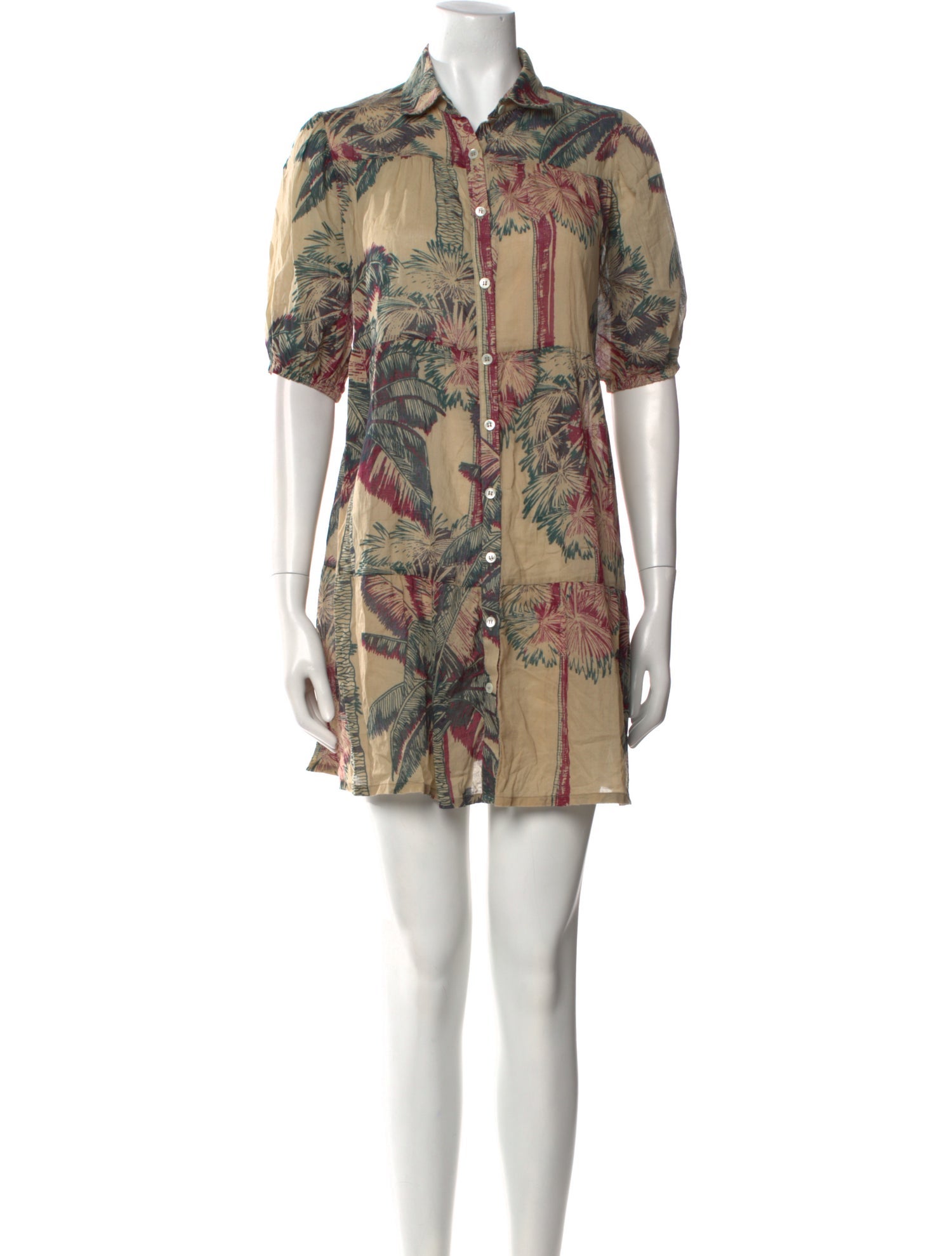 Emporio Sireneuse Printed Mini Dress