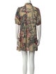 Emporio Sireneuse Printed Mini Dress