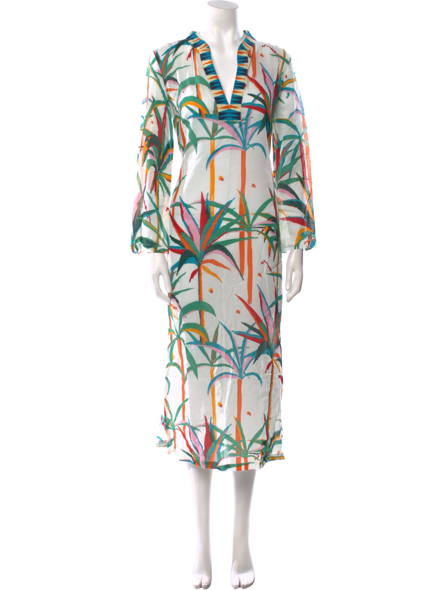Emporio Sireneuse Printed Midi Length Dress