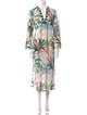 Emporio Sireneuse Printed Midi Length Dress